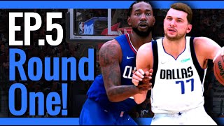 Round 1 vs The Clippers! - NBA2K22 Next Gen Mavs MyNBA EP.5