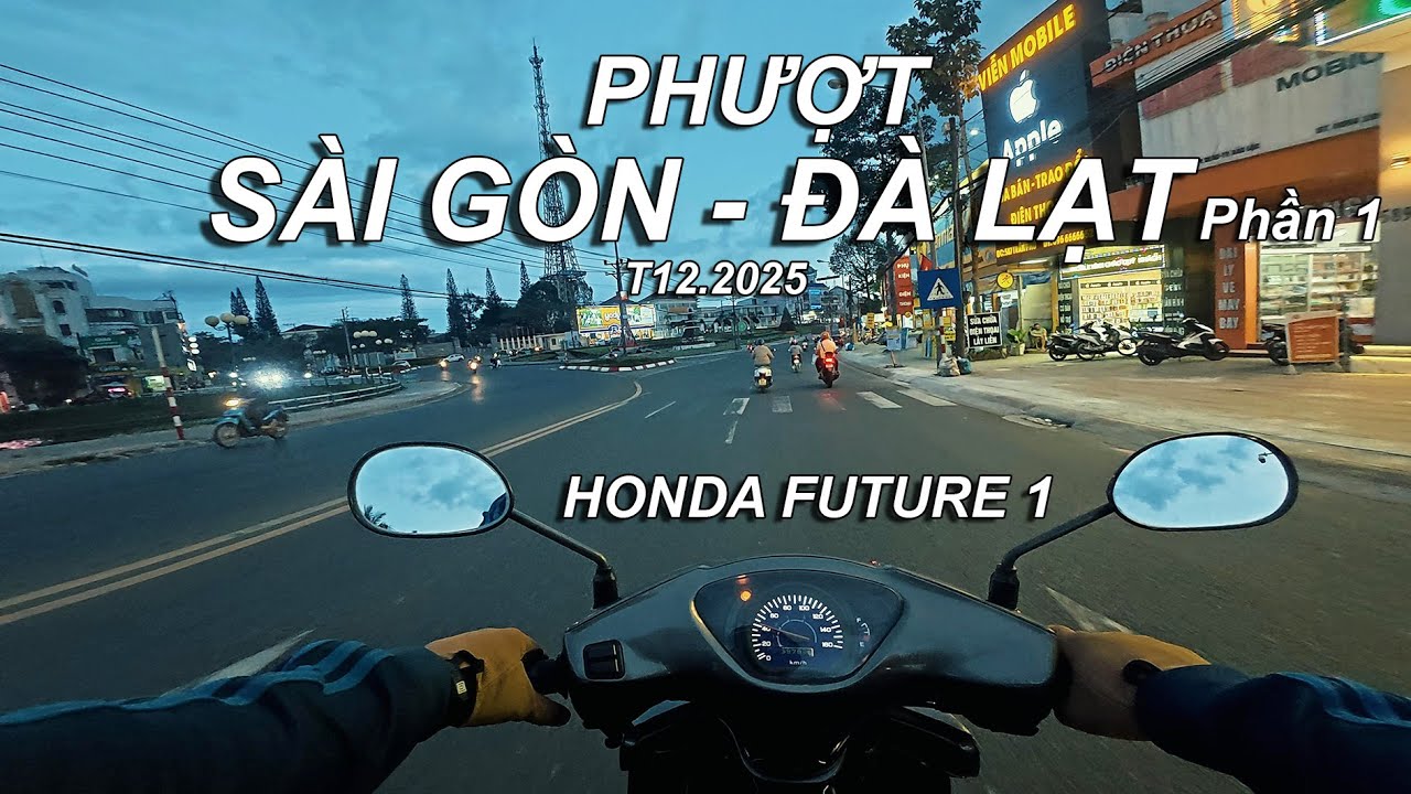 #1 Поездка Сайгон - Далат / Honda Future 1 / Неожиданные изменения в планах