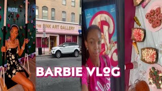 Barbie Tings | Selfie pop-up shop, Barbie movie 🍿🎥, compromising my seat 💺