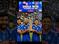 India Won the Match 🇮🇳🔥 | Proud Moment for Every Indian