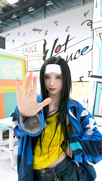 Everybody want some 💙⚡ #BABYMONSTER #베이비몬스터 #ASA #아사 #HOTSAUCE #HOTSAUCE_Challenge #shorts