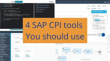 4 SAP CPI tools to speed up the development