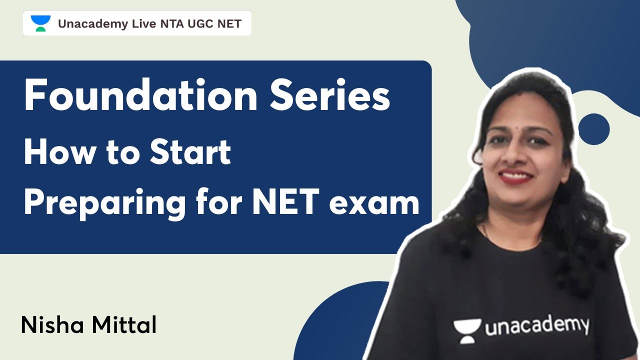Foundation Series - how to start preparing for NET exam | NTA-UGC NET ...