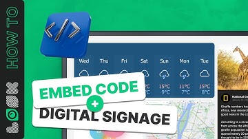 How to maximize your digital signage impact using embed code?