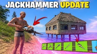 Jackhammer update 😱 oxide survival island | оксайд
