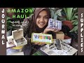 Amazon Stationery Haul |  My Journal Supplies | Craft supplies