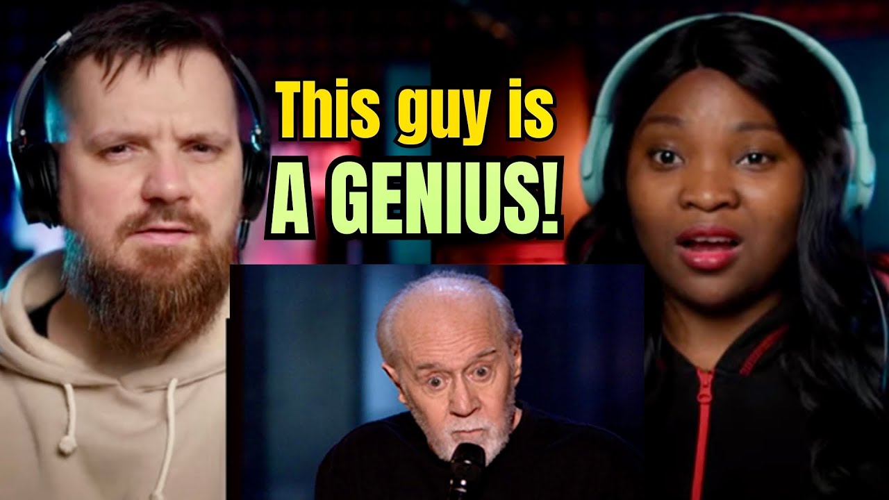 Christians Reacts to George Carlin “Religion is BS”  first time!