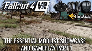 Fallout 4 VR Modded Gameplay Part 1