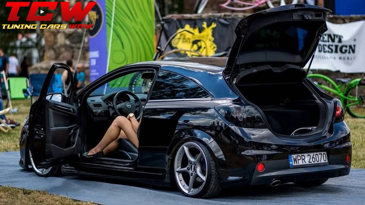 Opel Astra H GTC Bagged Tuning Project Before and After by Rafal