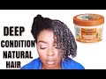 Deep Conditioning Natural Hair Mask | Garnier Hair Food Papaya review