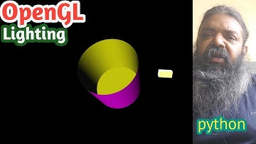 Python OpenGL light model | Fixed function pipeline  | 2 December 2022