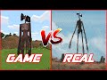 SCP NA VIDA REAL vs SCP NO MINECRAFT *siren head*‹ Koow ›