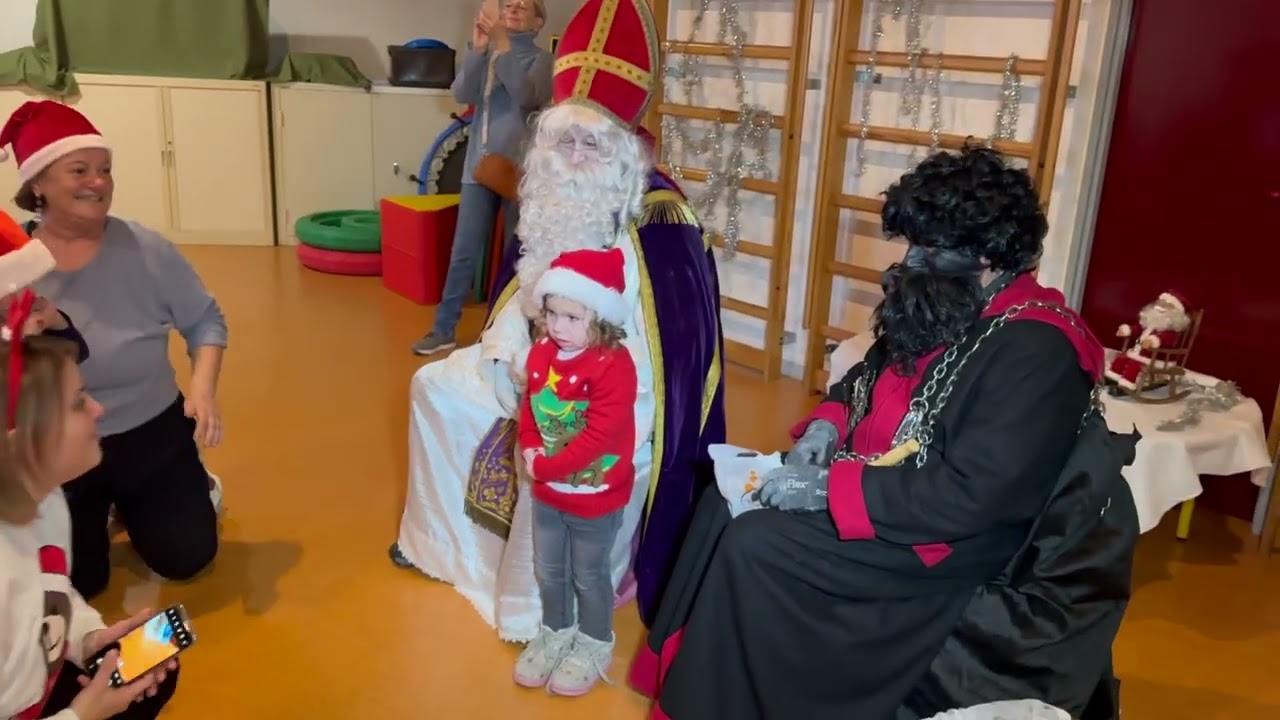 Saint Nicolas à la maternelle