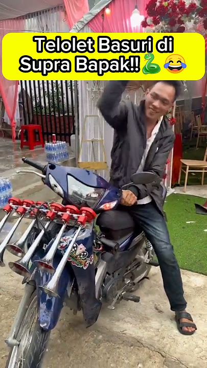 Supra Bapak Punya Basuri Senggol Dong!!🗿 Telolet Basuri V3 #busmania #basuri #shorts