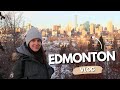 Vlog canada  je visite edmonton  downtown walter dale bridge keillor point