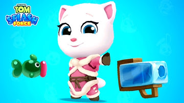 TALKING TOM SPLASH FORCE  - LILU Gameplay (Android, iOS) Mobile