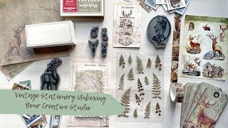 Vintage Stationery Unboxing - Your Creative Studio - November 2021