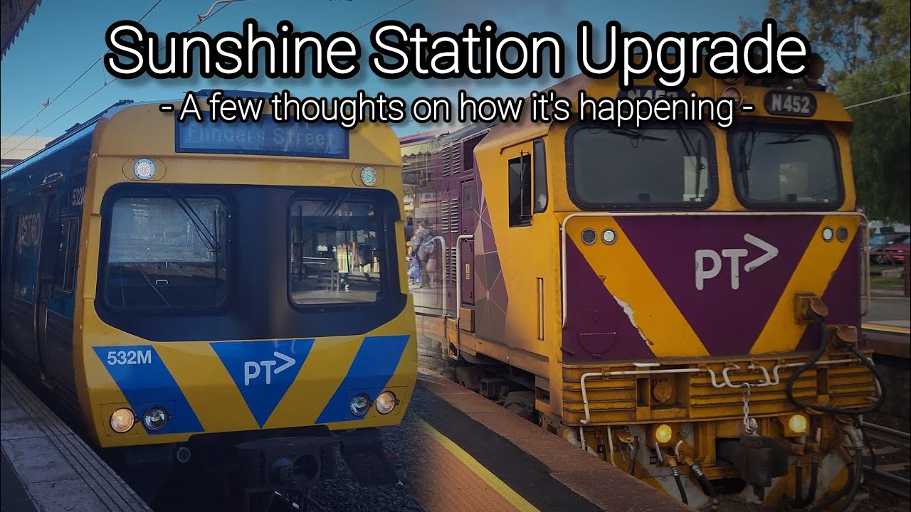 Melbourne's Sunshine Station Upgrade project, how I think it might ...
