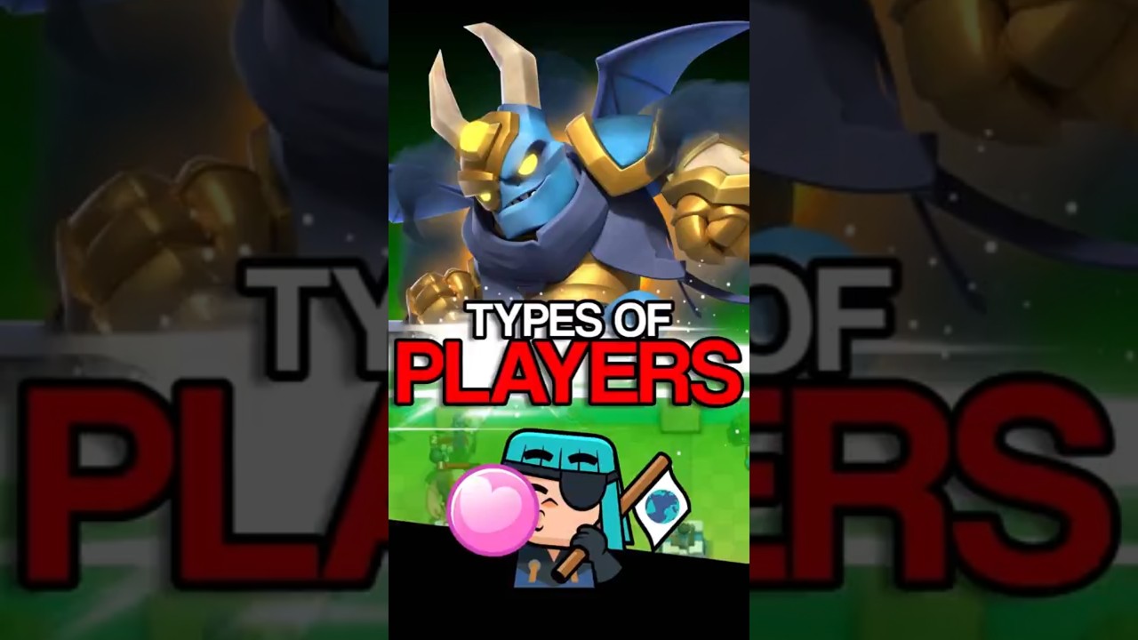 Все типы игроков в Clash Royale