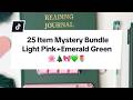 Packing a Pink and Emerald Green Mystery Bundle 💗🌿