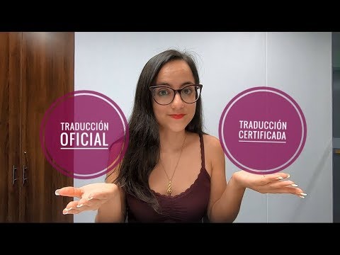 Vídeo: Com Certificar Una Traducció