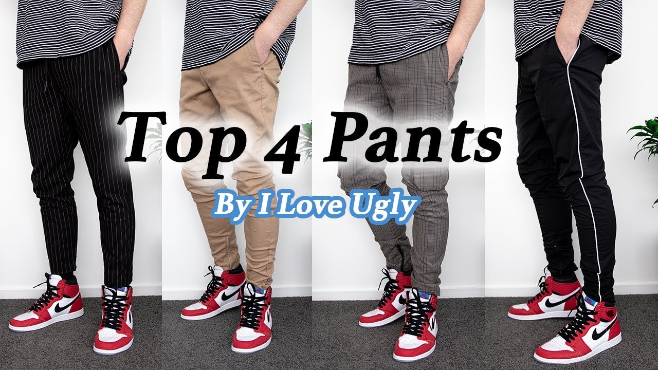 TOP 4 MUST HAVE PANTS IN YOUR ROTATION | Essentials Pants By I Love ...