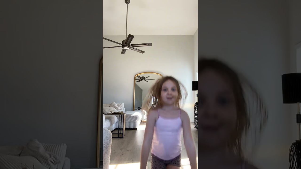 Hands up ￼dance with 7 year old Addy😱🔥