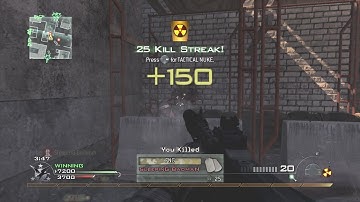 MW2, Nuke with every gun S2 - Striker