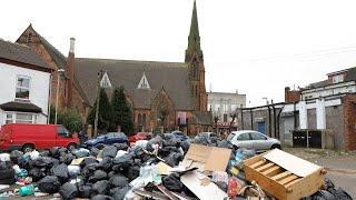 Birmingham turning into 'third world city' as bin strike major incident declared | SWNS