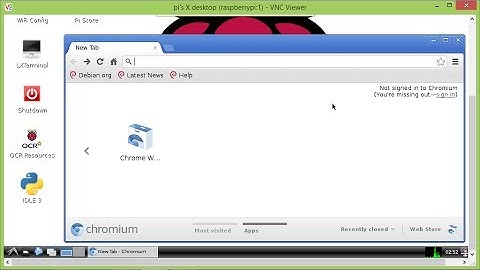 Install Chromium on Raspberry Pi