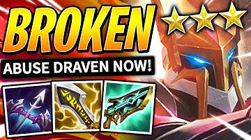 16,000 DAMAGE DRAVEN?! One Shot Build!! | Teamfight Tactics Guide | TFT Set 8.5 Ranked