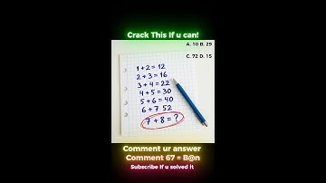 Only for Genius Minds | 7+8 ? | Solve the Operator Puzzle if You Can! 🤯🧠