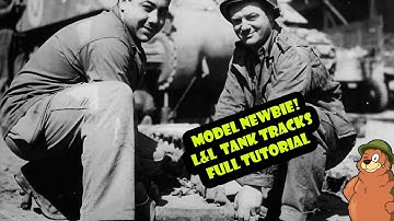 FULL HOW TO BUILD A TANK MODEL - M3 Lee Link and Length Tracks