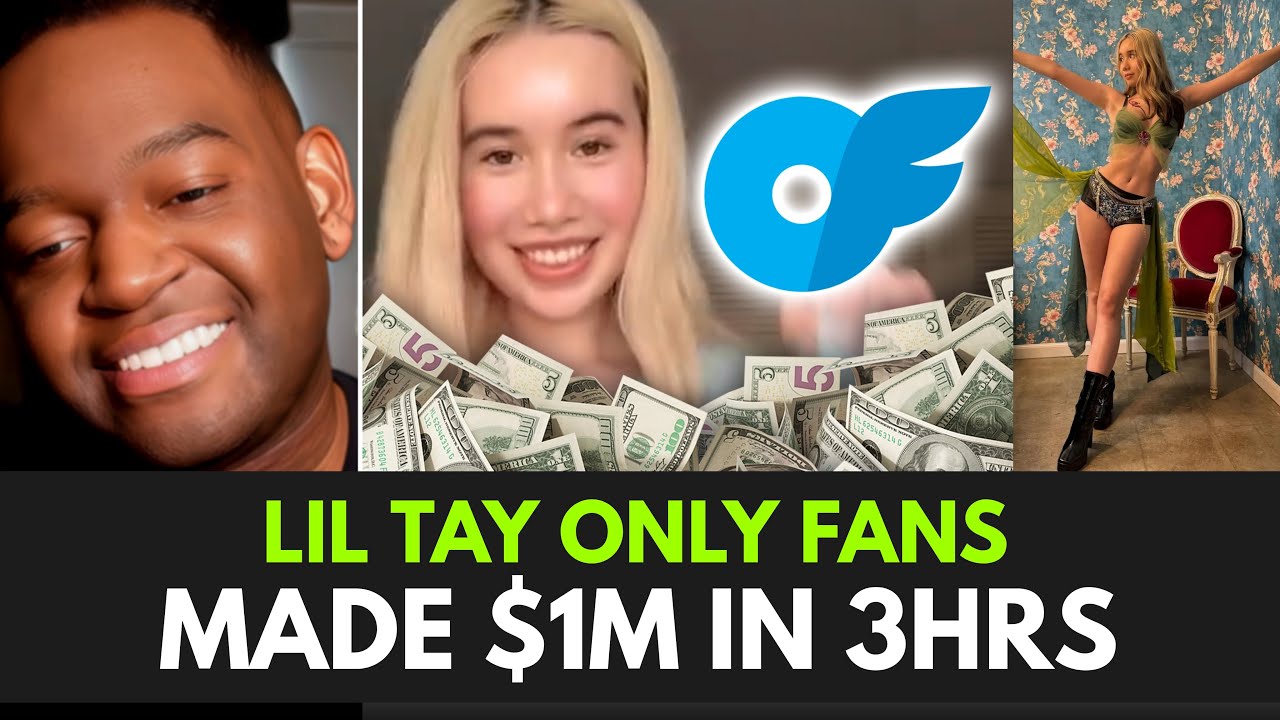 LIL TAY'S ONLY FANS MAKES $1 MILLION IN 3 HRS! - YouTube