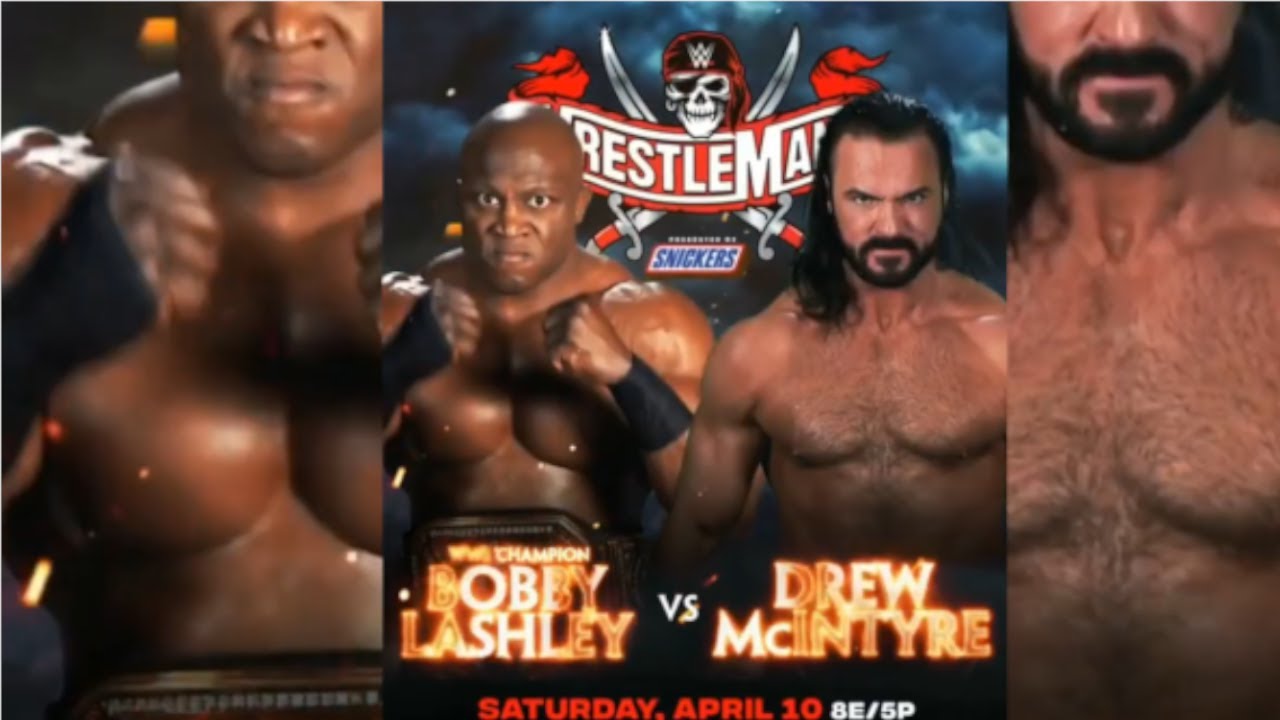 WWE WrestleMania 37 -Full Official Moving Match Cards HD