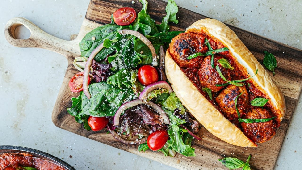 Turkey Meatball Pizza Sub YouTube