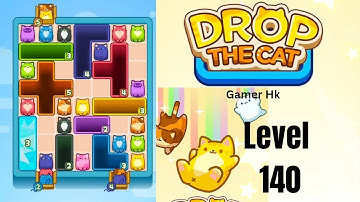 Drop The Cat Level 140 Walkthrough Solution 