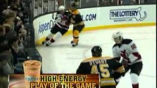 Mark Stuart terrorizes Mattias Tedenby and Alexander Vasyunov