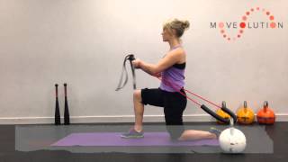 Half Kneeling Diagonal Lift Progressions