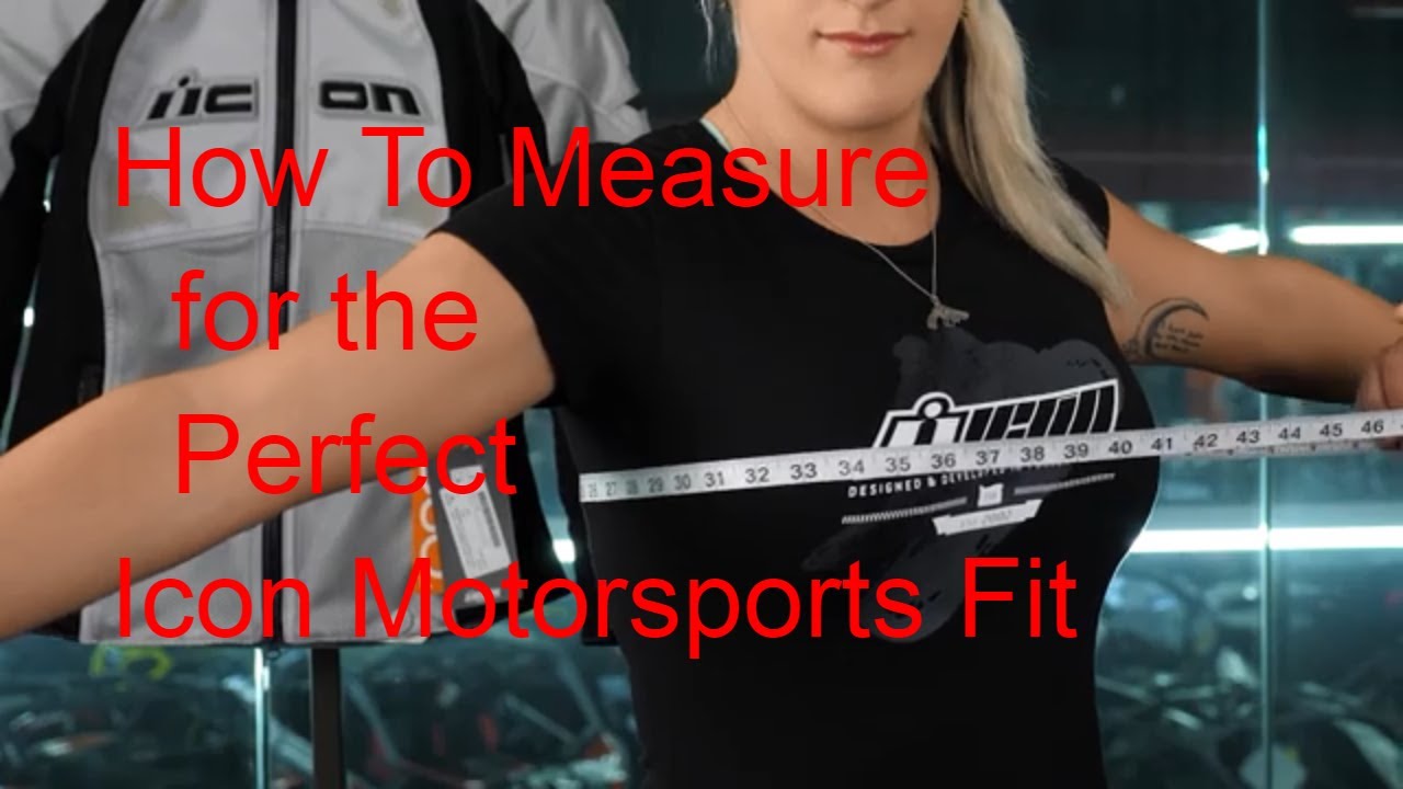 Icon Jacket Fitment - How To Properly Measure So You Get the Perfect Fit