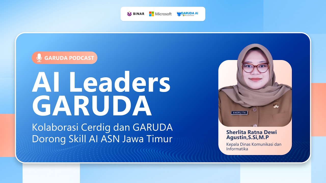 AI Leaders GARUDA: Kolaborasi Cerdig dan GARUDA Dorong Skill AI ASN Jawa Timur