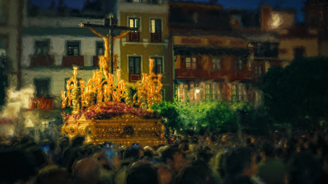 4K ᴴᴰᴿ / Cristo de los Desamparados (Santo Ángel), Semana Santa de Sevilla 2025