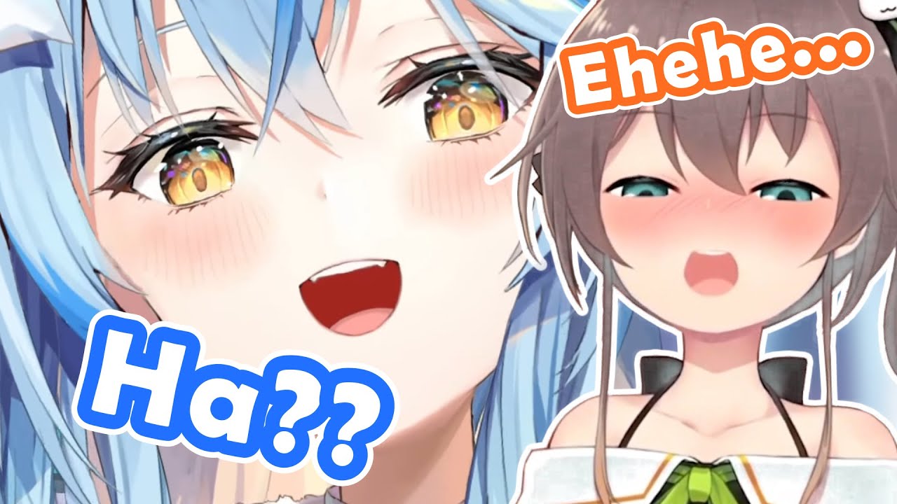 Matsuri Wants To Tear Off Lamy's Breast【Hololive | Yukihana Lamy x Natsuiro Matsuri】