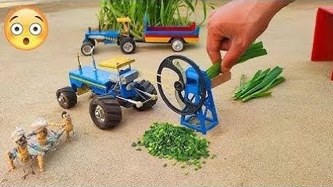 Diy mini chaff cutter machine part 2 | diy mini tractor | @KeepVilla |@MiniCreative1