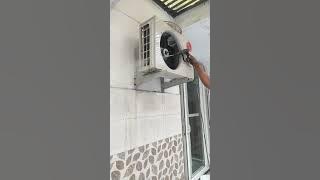 LG AC Outdoor Unit Deep Clean | Quick Short! #hellomistri443 #acservice #26June2025