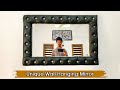 Making Unique Wall Hanging Mirror with Leather Cushion | Best Home Decor Mirror Ever