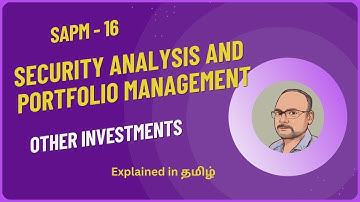 Security Analysis and Portfolio Management - Other investments