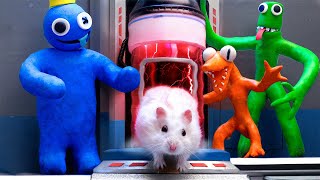 The Best Hamster Maze Challenges  Hamster Escape From Rainbow Friends Monster