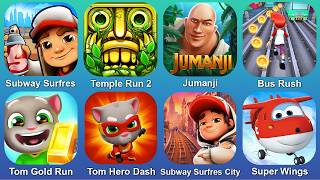 Subway Surfres,Temple Run 2,Jumanji,Bus Rush,Tom Gold Run,Tom Hero Dash,Subway City,Super Wings screenshot 5