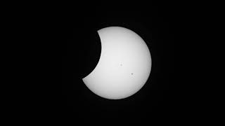 Timelapse of Eclipse in Louisiana